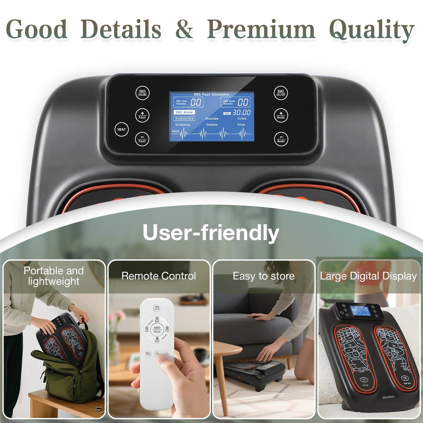 EMS Foot Therapy Massager