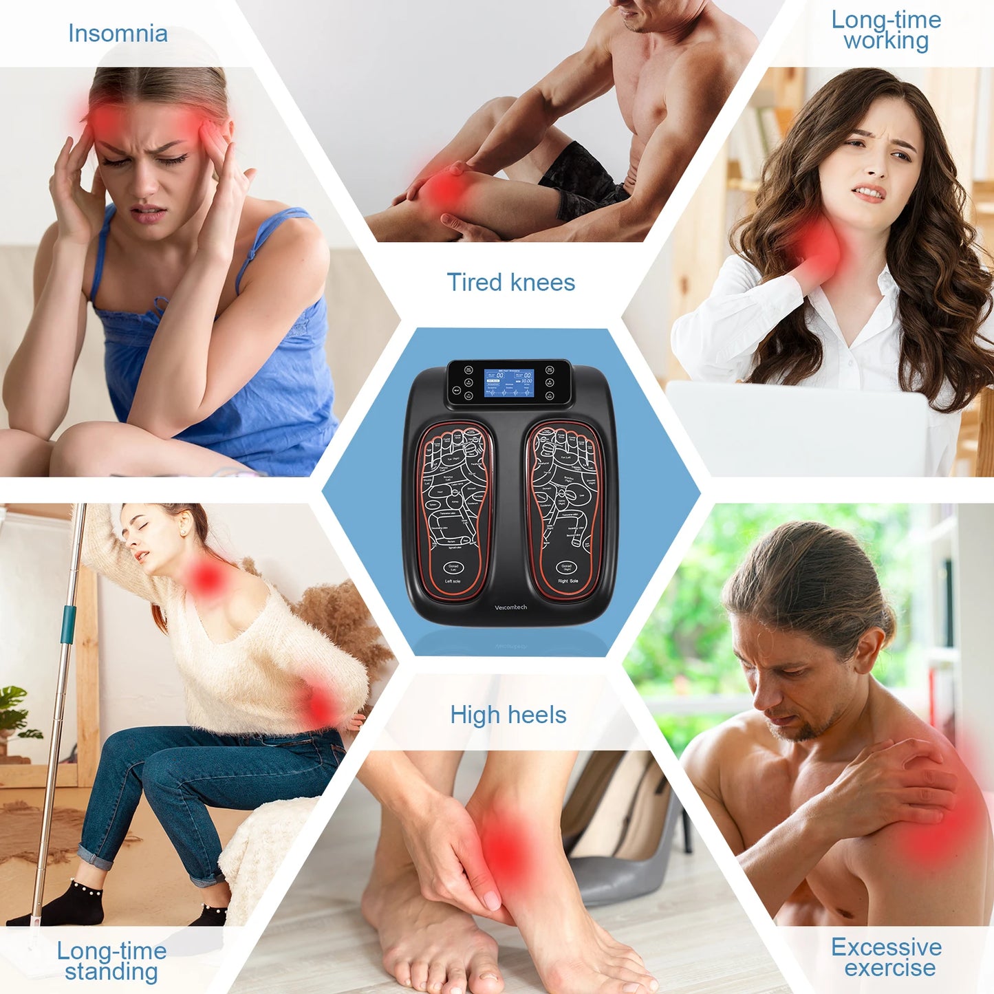 EMS Foot Therapy Massager