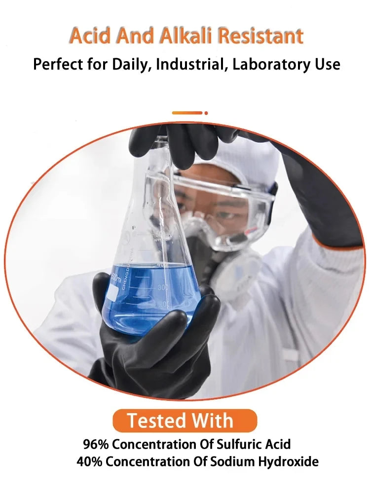 Heavy-Duty Chemical Resistant Gloves