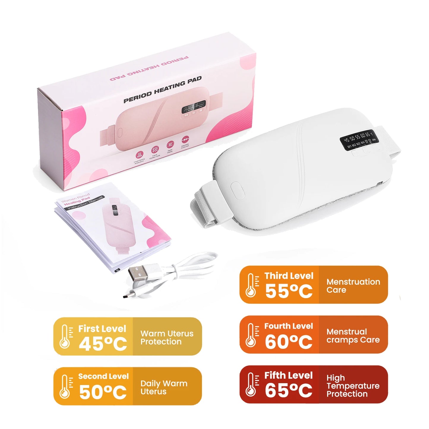 Electric Abdominal Heating Therapy Belt
