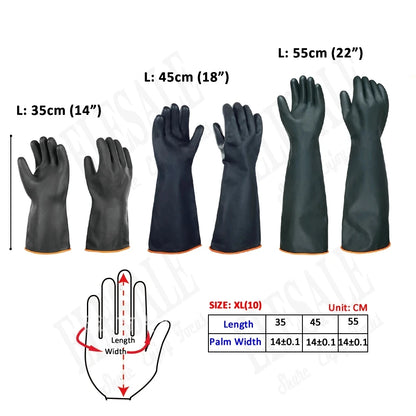 Heavy-Duty Chemical Resistant Gloves