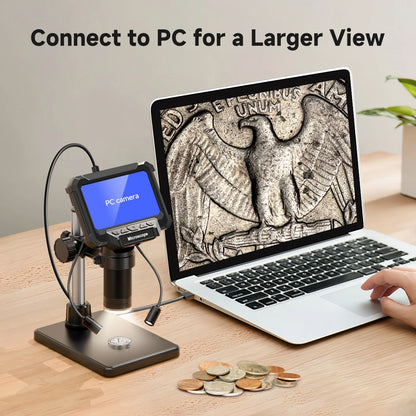 1600X Digital Microscope with IPS Screen