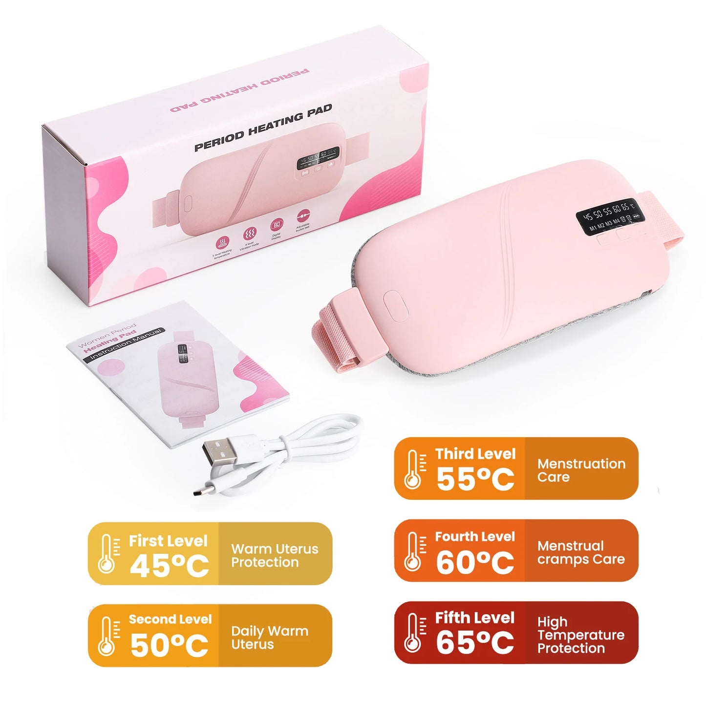 Electric Abdominal Heating Therapy Belt