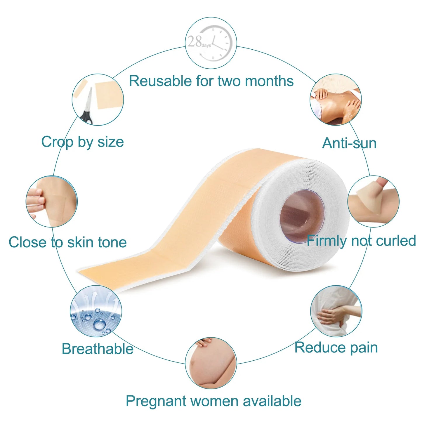 Waterproof Silicone Scar Sheet