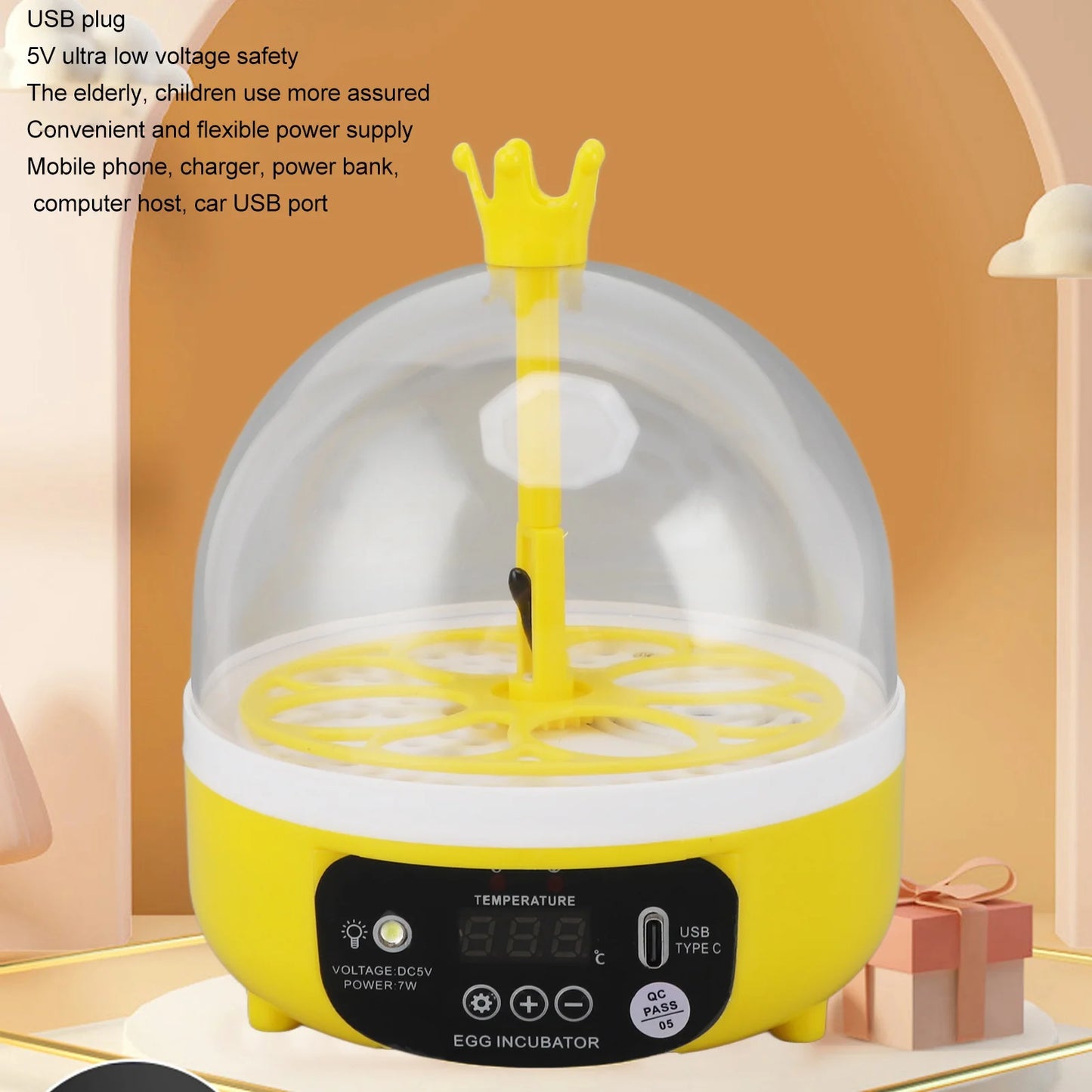 Mini Automatic Egg Incubator