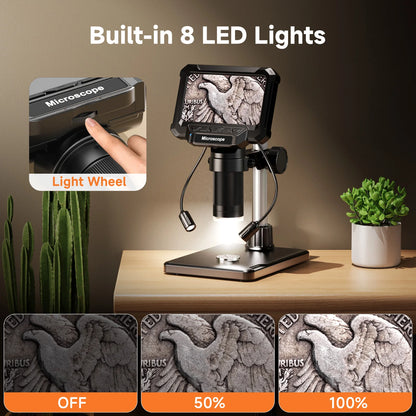 1600X Digital Microscope with IPS Screen