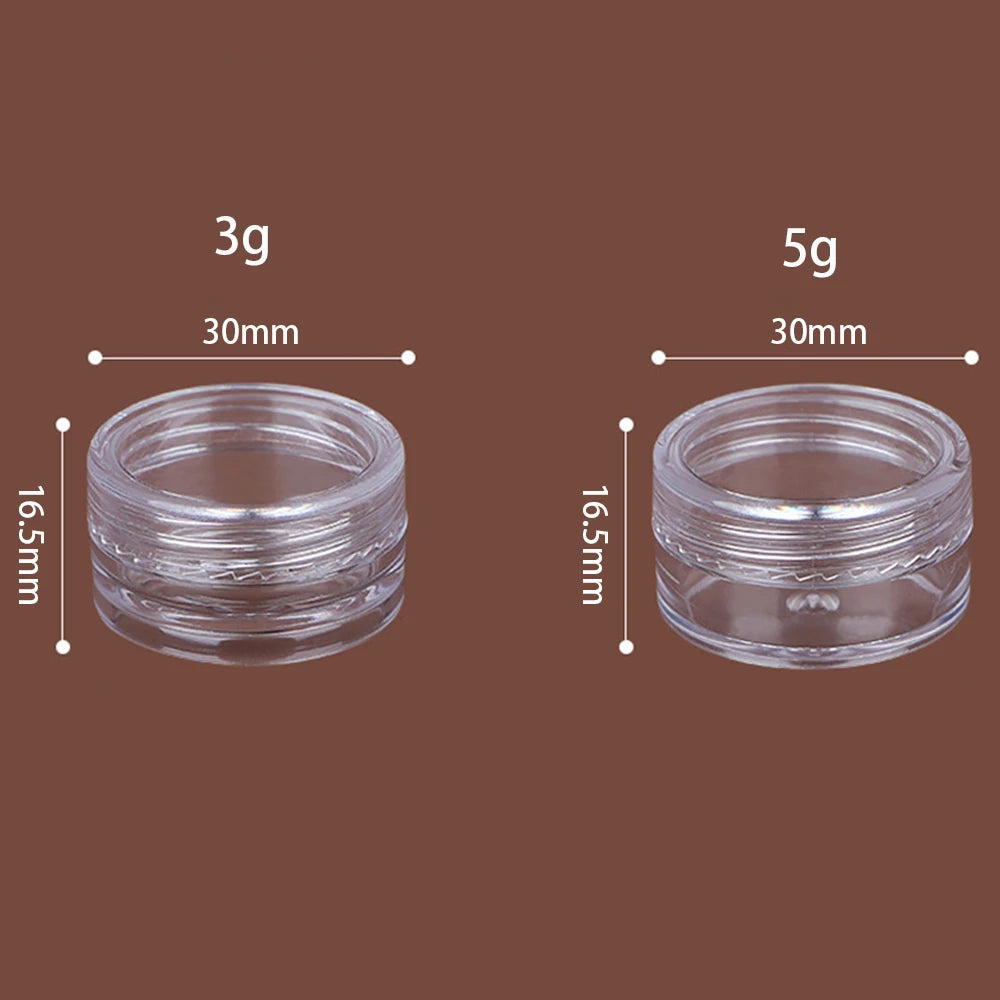 Empty Cosmetic Sample Jars (50PCS)