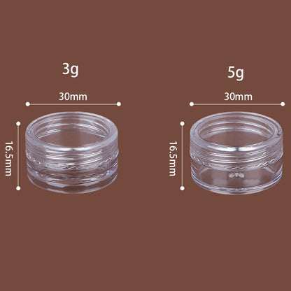 Empty Cosmetic Sample Jars (50PCS)