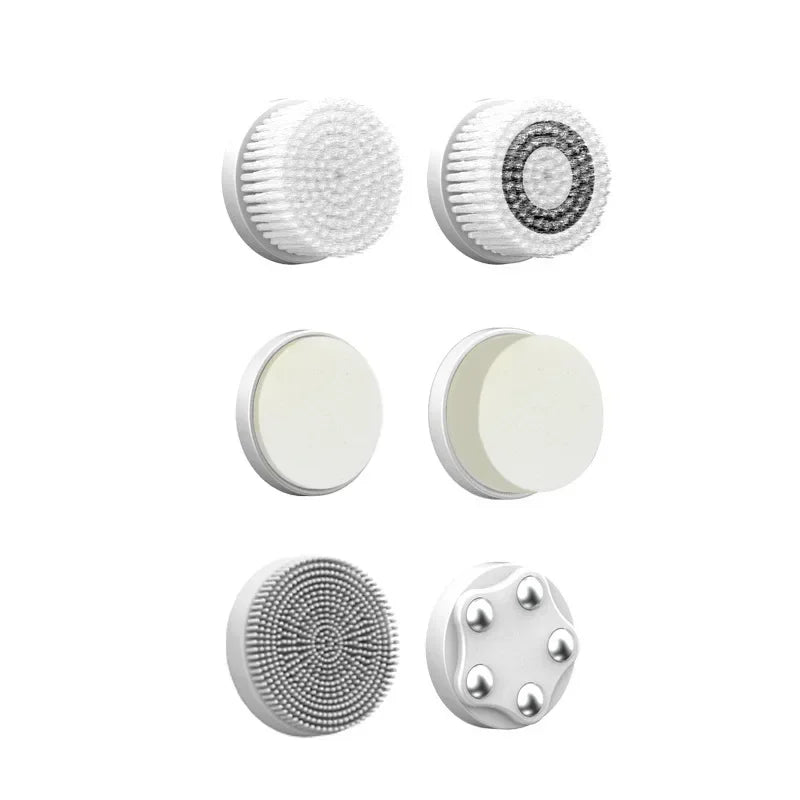 6-in-1 Electric Facial Cleansing Brush