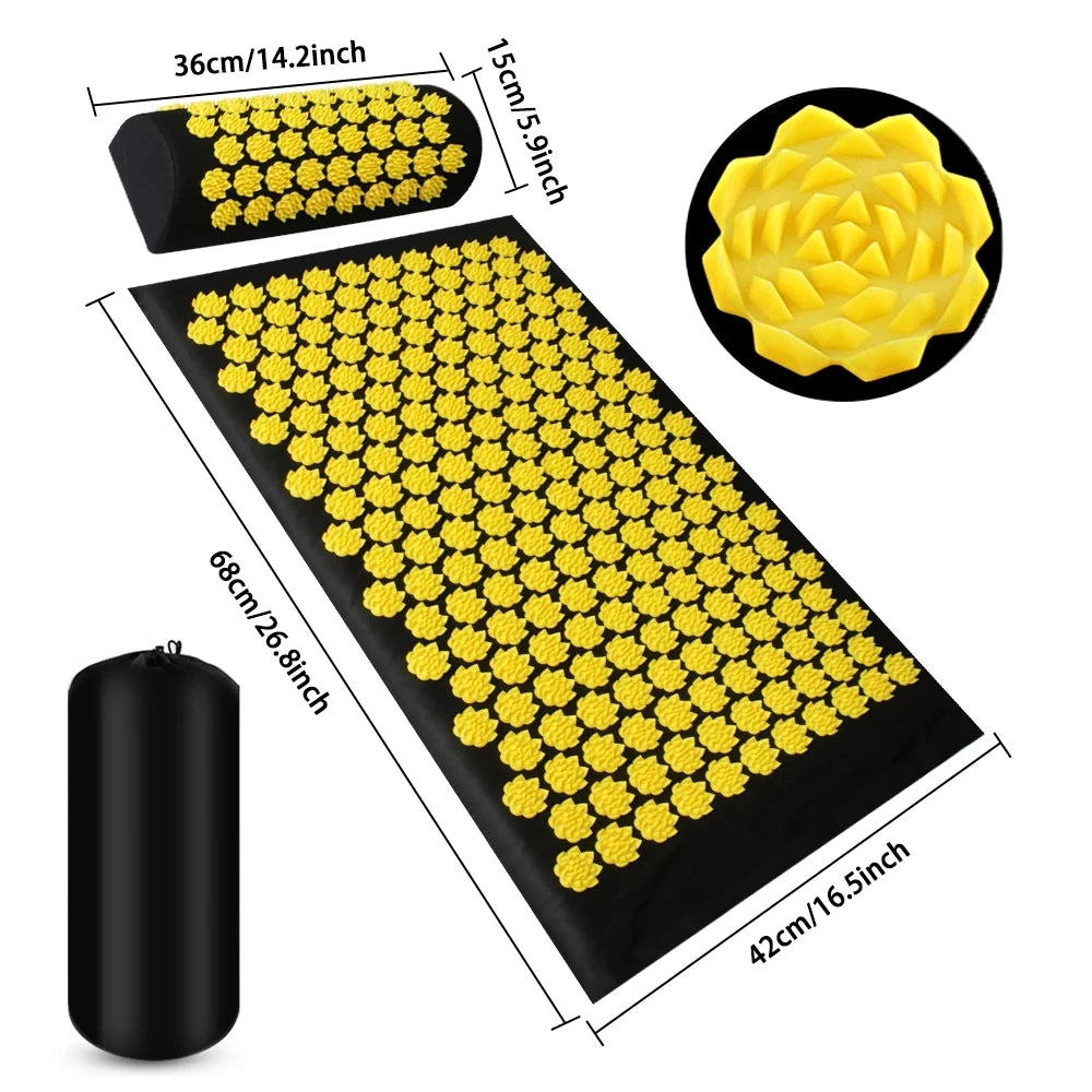 Acupressure Massage Mat & Pillow