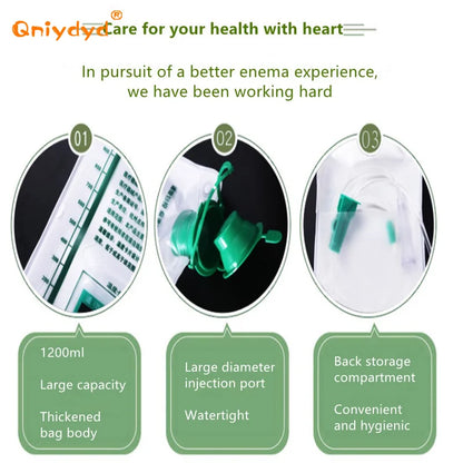 Reusable Colonic Irrigation Enema Kit