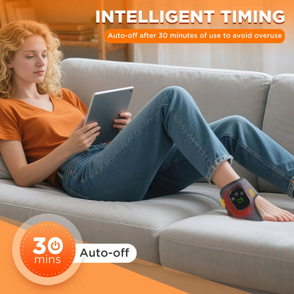 Heated Ankle Therapy Massager