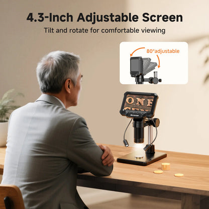 1600X Digital Microscope with IPS Screen