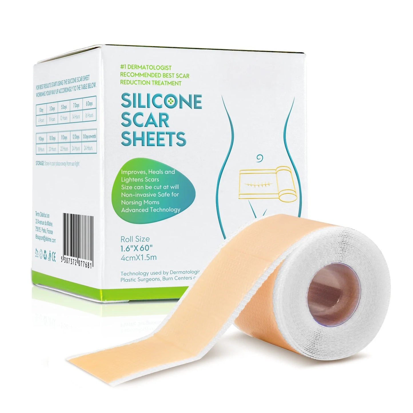 Waterproof Silicone Scar Sheet