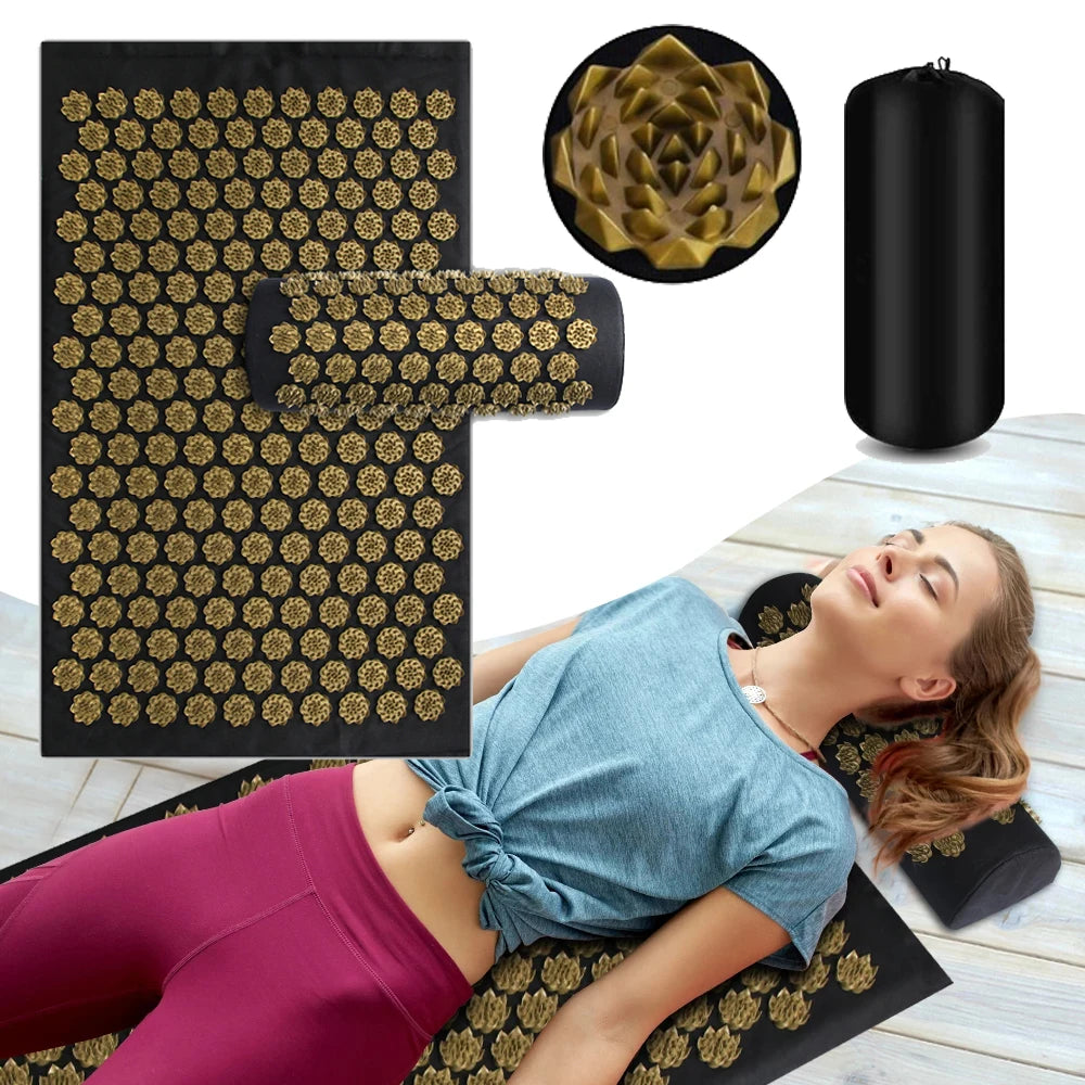 Acupressure Massage Mat & Pillow