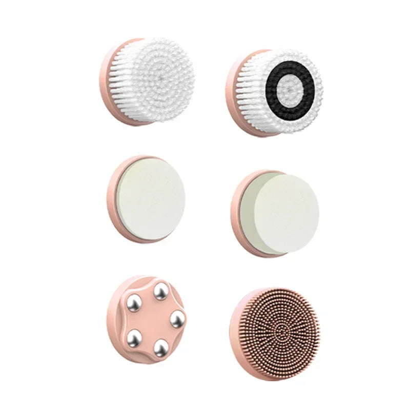 6-in-1 Electric Facial Cleansing Brush