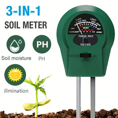 4-in-1 Soil pH & Moisture Tester