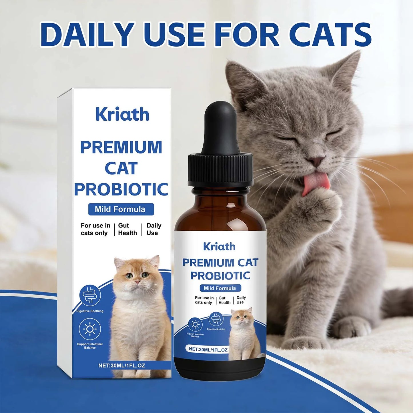 Cat Probiotic Digestive Support Drops